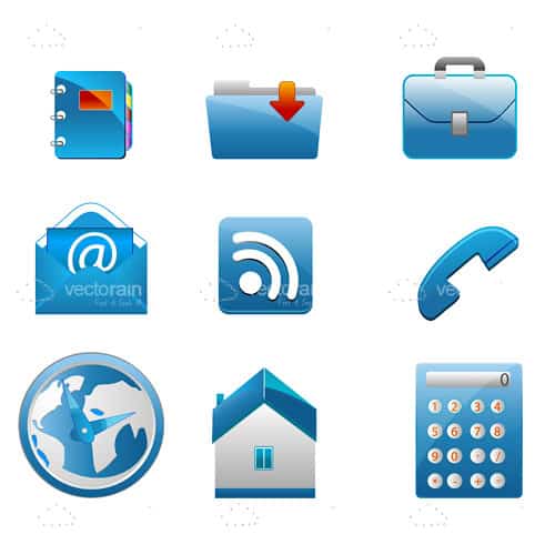 Office and Business Icon Set